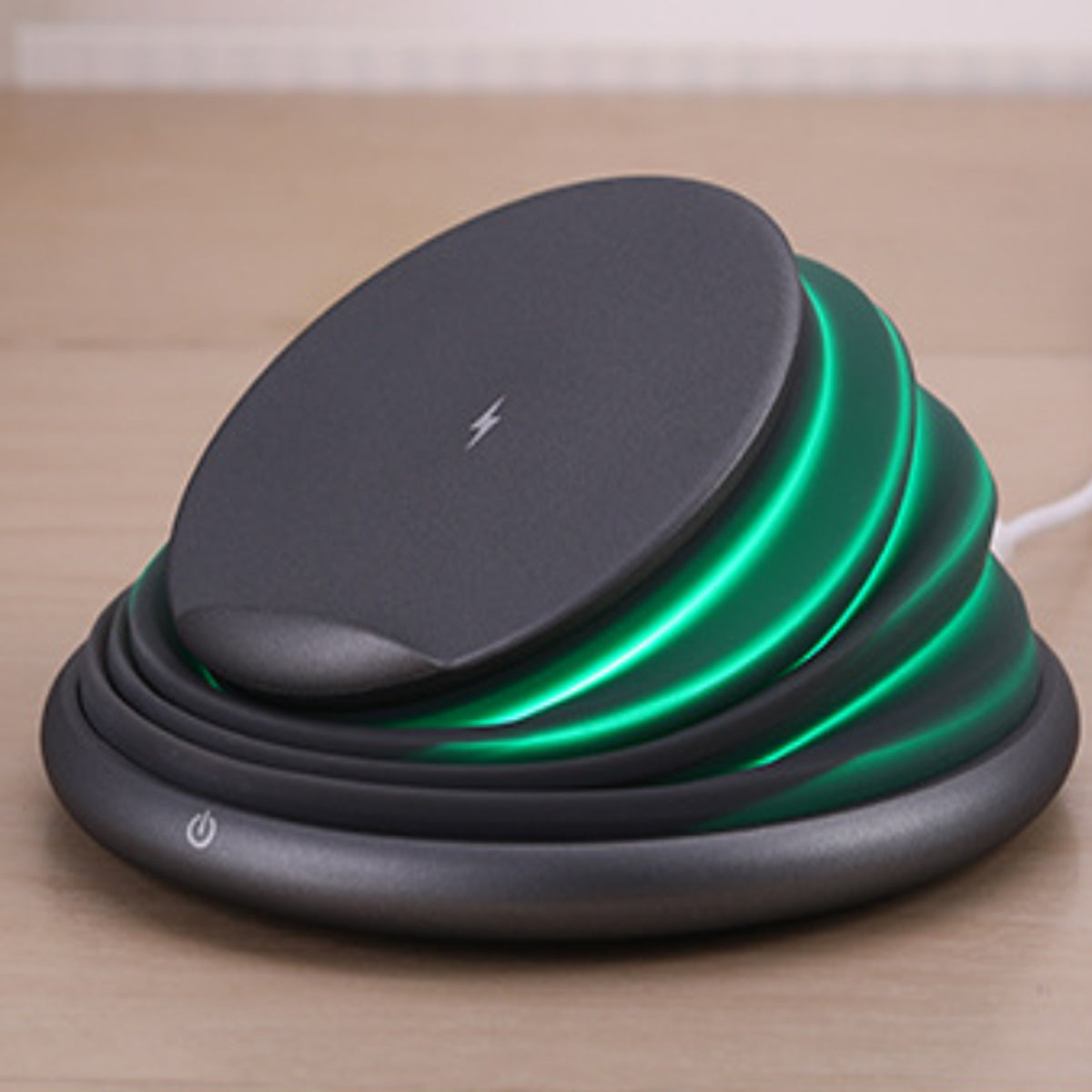 Accordina Ambient LED Light And Collapsible Wireless Phone Charger